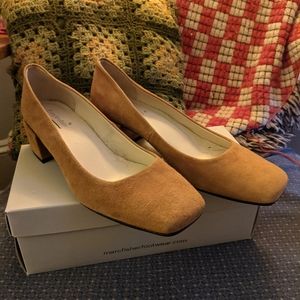 BRAND NEW Anthropologie Square Toe Heels